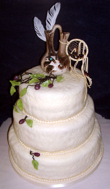 Native American Wedding Cakes
 native american wedding cakes