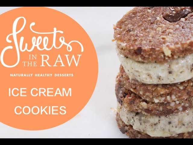 Naturally Healthy Desserts
 Raw Vegan Ice Cream Cookie Sweets In The Raw Naturally