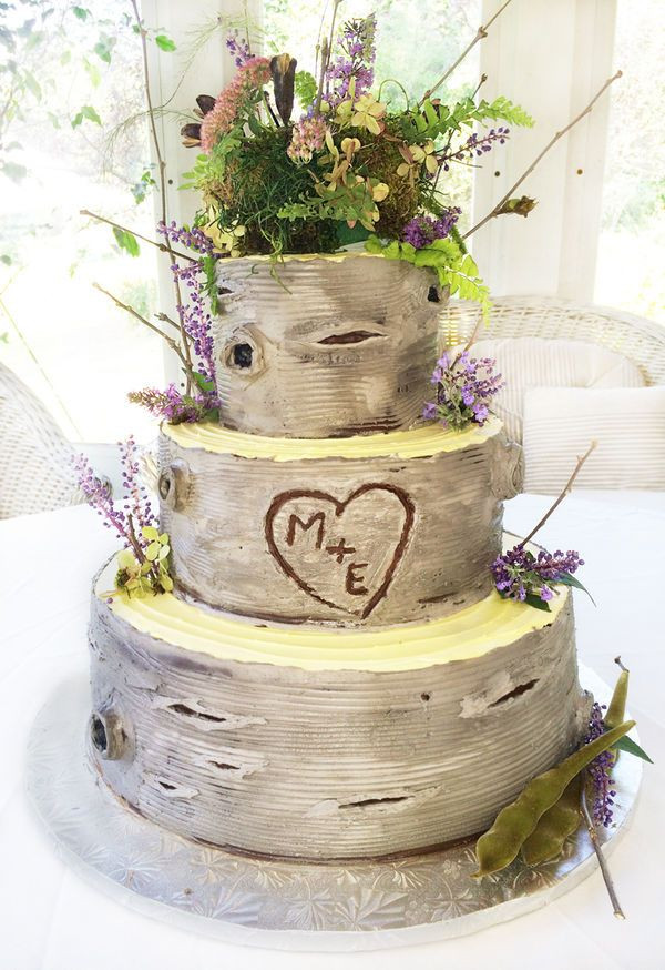 Nature Themed Wedding Cakes
 Best 25 Tree themed wedding cakes ideas on Pinterest