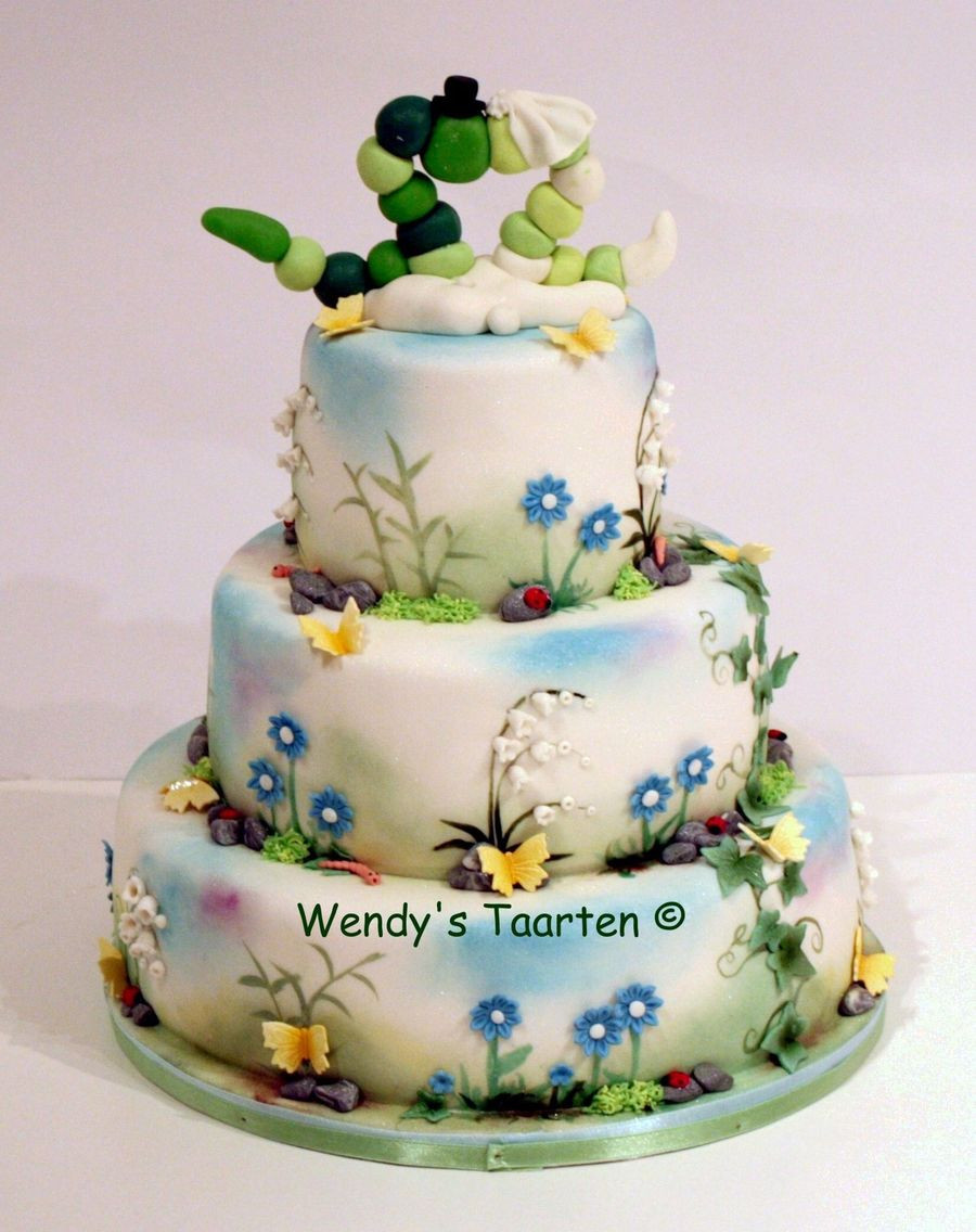 Nature Wedding Cakes
 A Wedding Cake For Nature Lovers CakeCentral