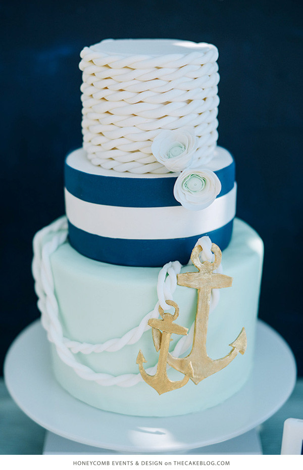 Nautical Wedding Cakes
 15 Nautical Rope Wedding Cakes • DIY Weddings Magazine