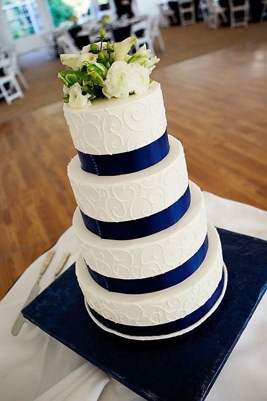 Navy Blue And White Wedding Cake
 Blue And White Wedding Cake Designs Tyler Living