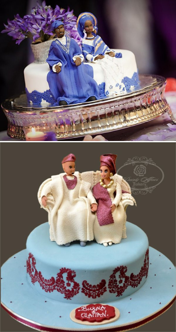 Nigeria Wedding Cakes
 Traditional Wedding Cakes from Weddings in Nigeria