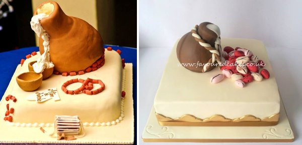 Nigerian Traditional Wedding Cakes
 Traditional Wedding Cakes from Weddings in Nigeria