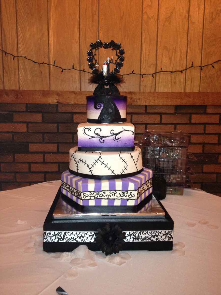 Nightmare Before Christmas Wedding Cakes
 Nightmare Before Christmas Wedding Cake CakeCentral