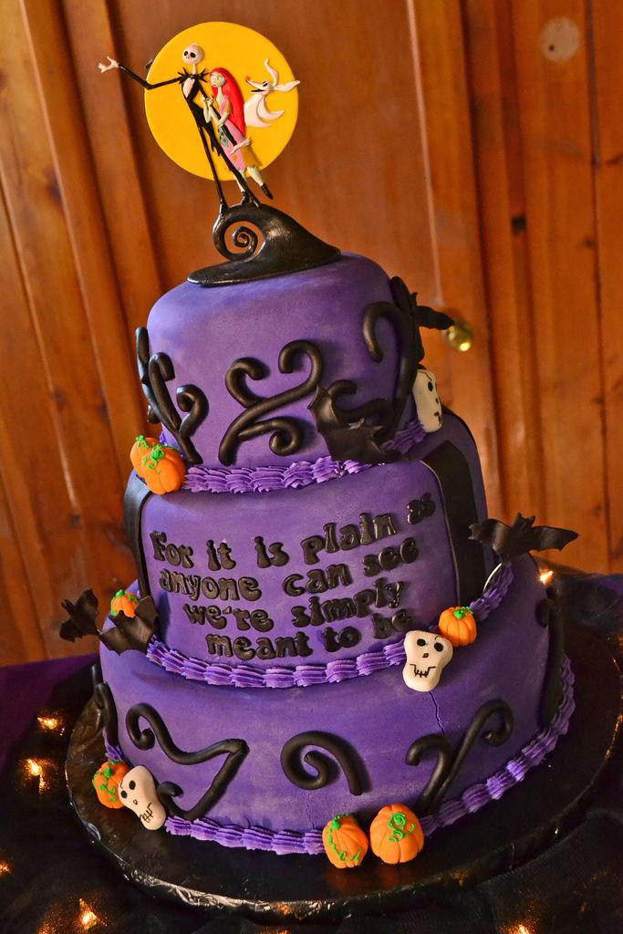 Nightmare Before Christmas Wedding Cakes
 Cristin & Frank s Nightmare Before Christmas Wedding