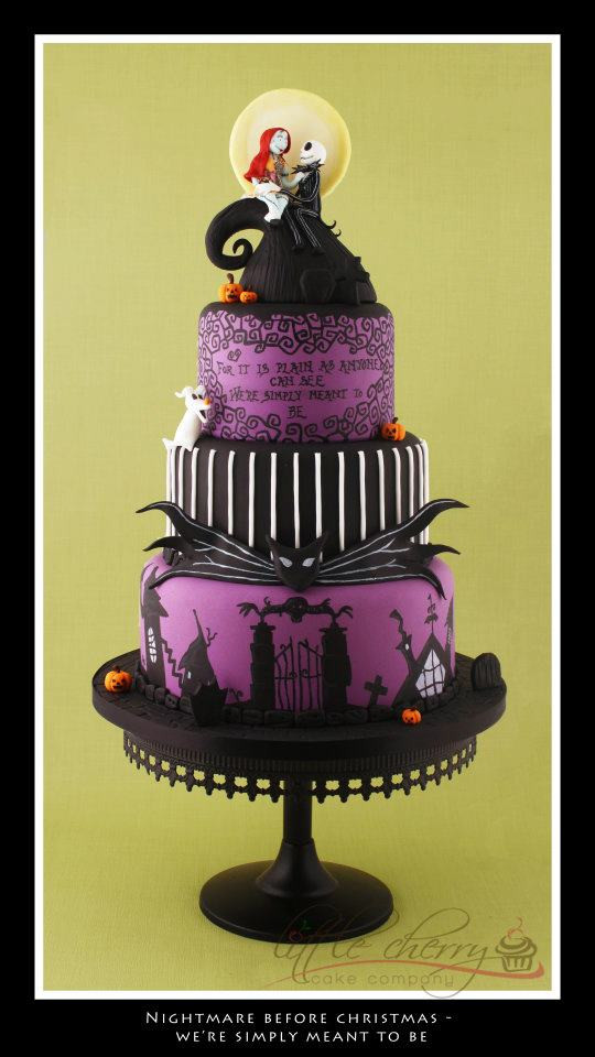 Nightmare Before Christmas Wedding Cakes
 Wedding Cakes March 2012