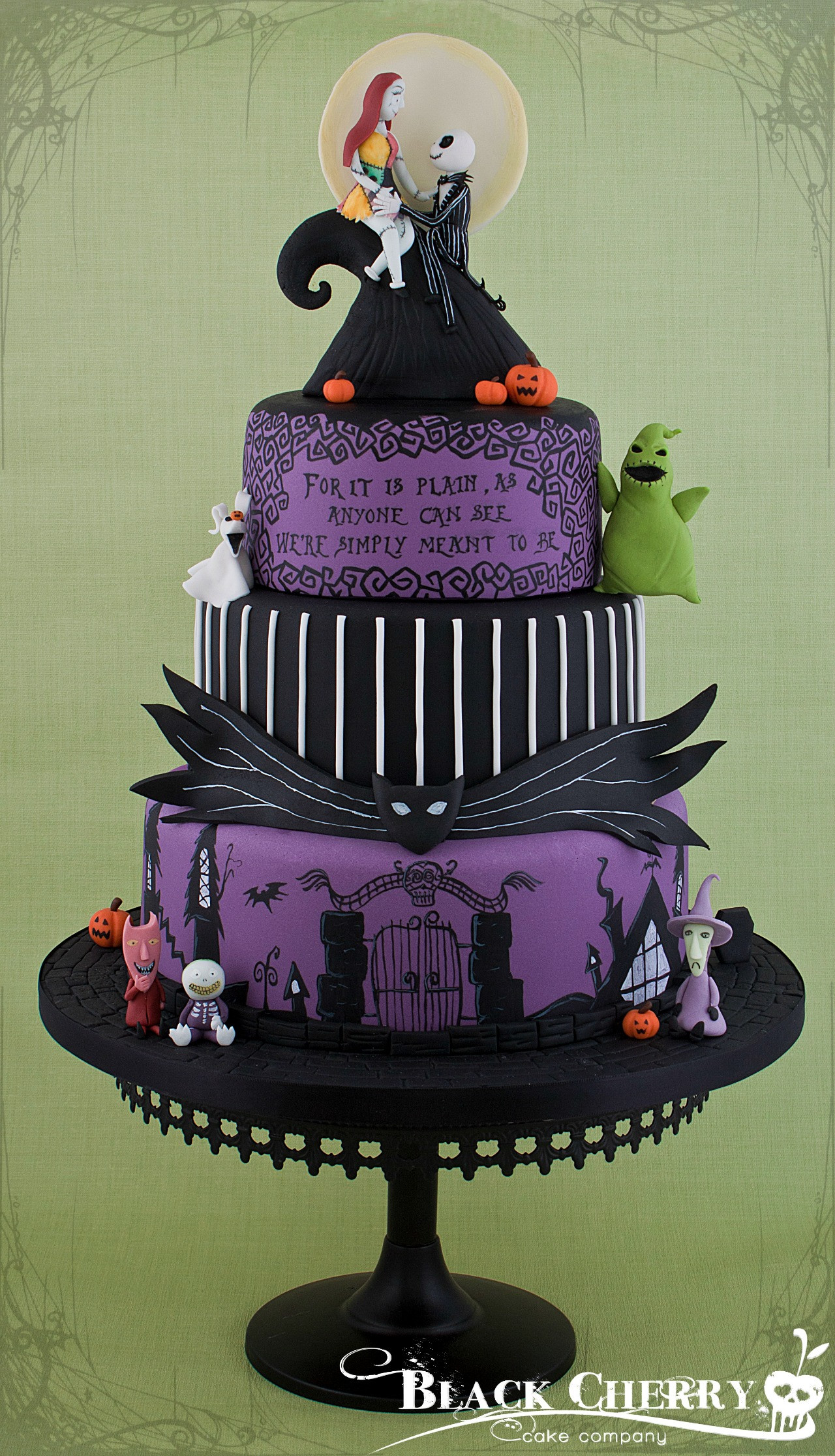 Nightmare Before Christmas Wedding Cakes
 The Dark Side Gaming Cakes Game Informer