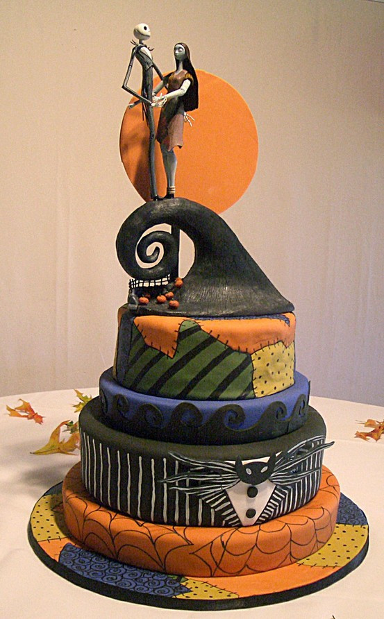 Nightmare Before Christmas Wedding Cakes
 Disney Wedding Cake