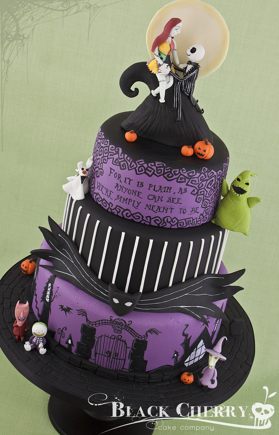 Nightmare Before Christmas Wedding Cakes
 Nightmare Before Christmas Wedding Cake CakeCentral