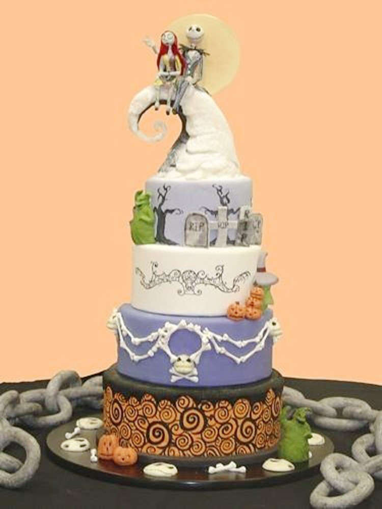 Nightmare Before Christmas Wedding Cakes
 Nightmare Before Christmas Wedding Cake Wedding Cake