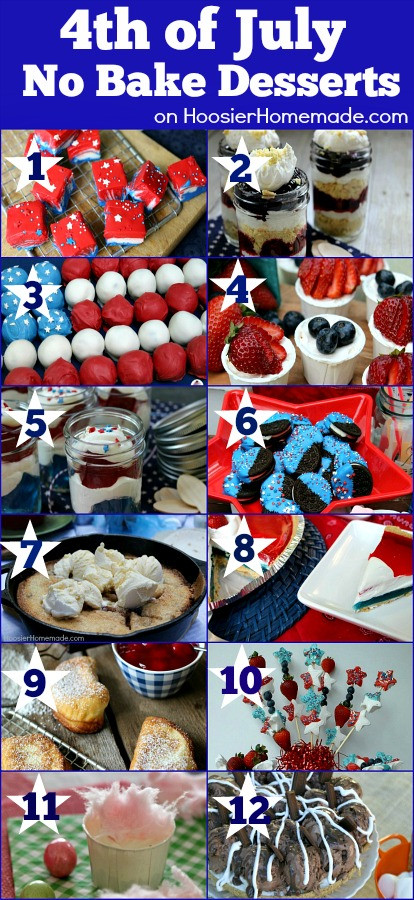No Bake 4Th Of July Desserts
 Classic 4th of July Desserts Hoosier Homemade