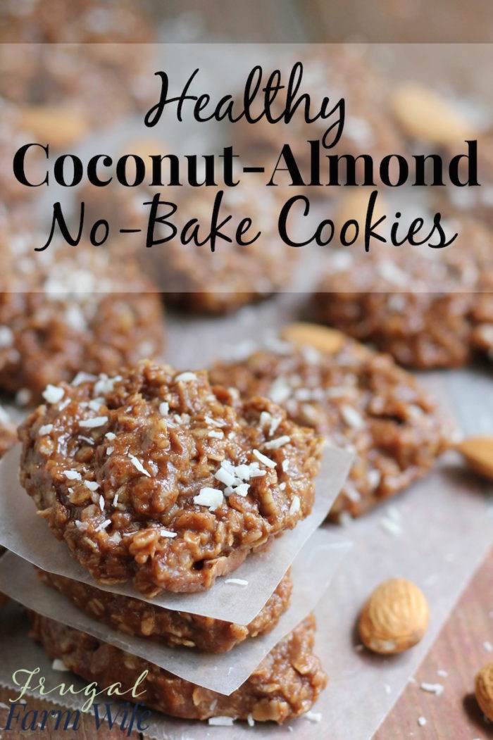 No Bake Cookies Healthy
 Healthy No Bake Almond Coconut Cookies