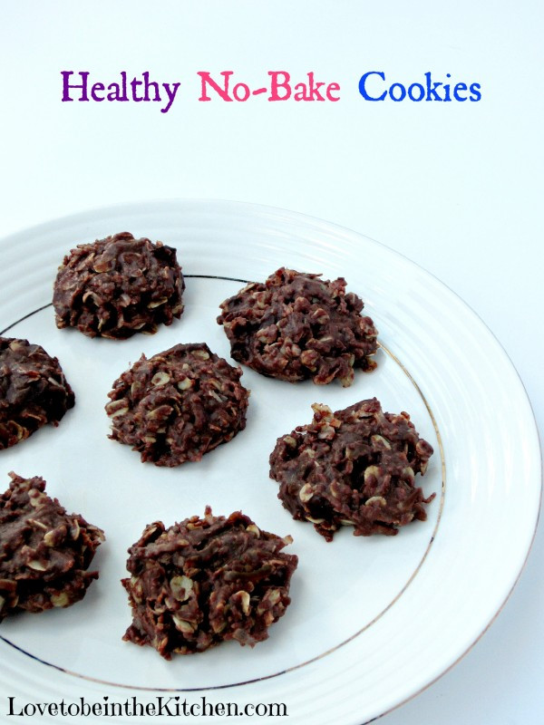 No Bake Cookies Healthy
 Healthy No Bake Cookies Love to be in the Kitchen