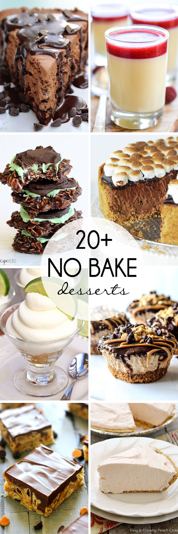 No Bake Desserts For Summer
 20 No Bake Desserts for Summer