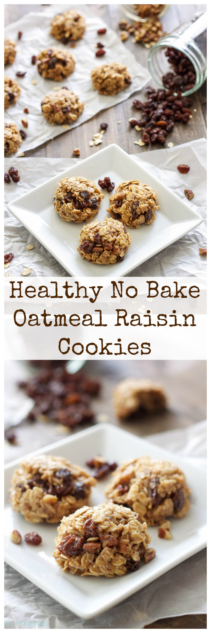No Bake Oatmeal Cookies Healthy
 Healthy No Bake Oatmeal Raisin Cookies Recipe Runner