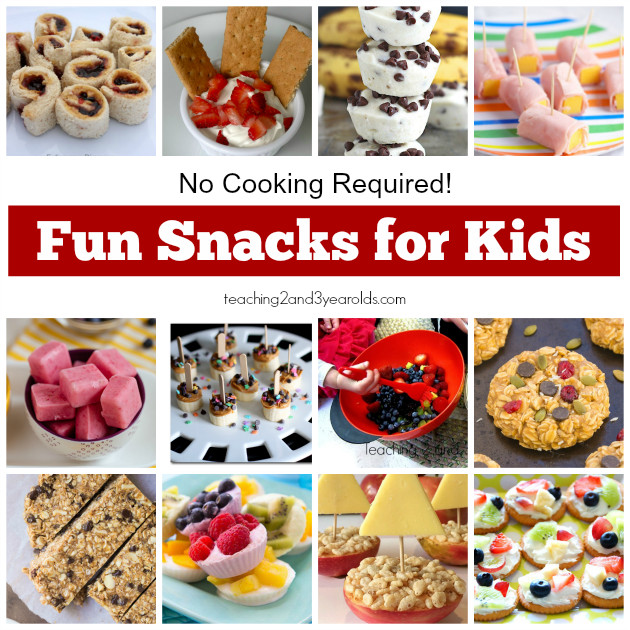 No Cook Healthy Snacks
 No Cook Snack Ideas