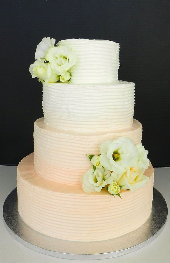 No Fondant Wedding Cakes
 6 Ombre Wedding Cakes Fondant Wedding Cake with