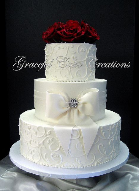 No Fondant Wedding Cakes
 Buttercream Wedding Cakes No Fondant