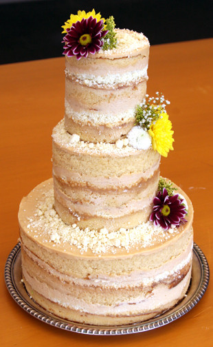 No Frosting Wedding Cakes
 Un covered cake no fondant no frosting – Start a Cake