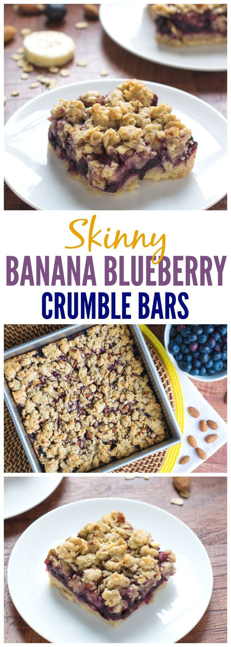 Oatmeal Breakfast Bars Healthy
 25 best ideas about Blueberry Oatmeal Bars on Pinterest