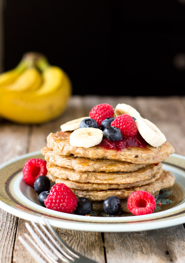 Oatmeal Pancakes Healthy
 Gluten Free Quinoa Pancakes