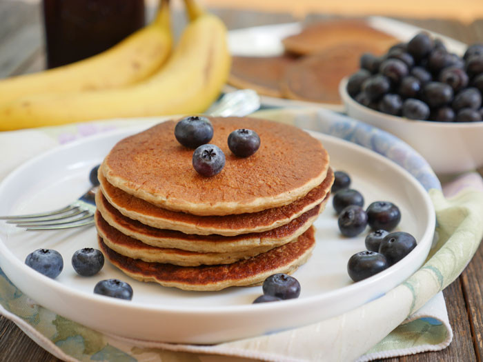 Oatmeal Pancakes Healthy
 Healthy Oatmeal Banana Pancakes Gluten free