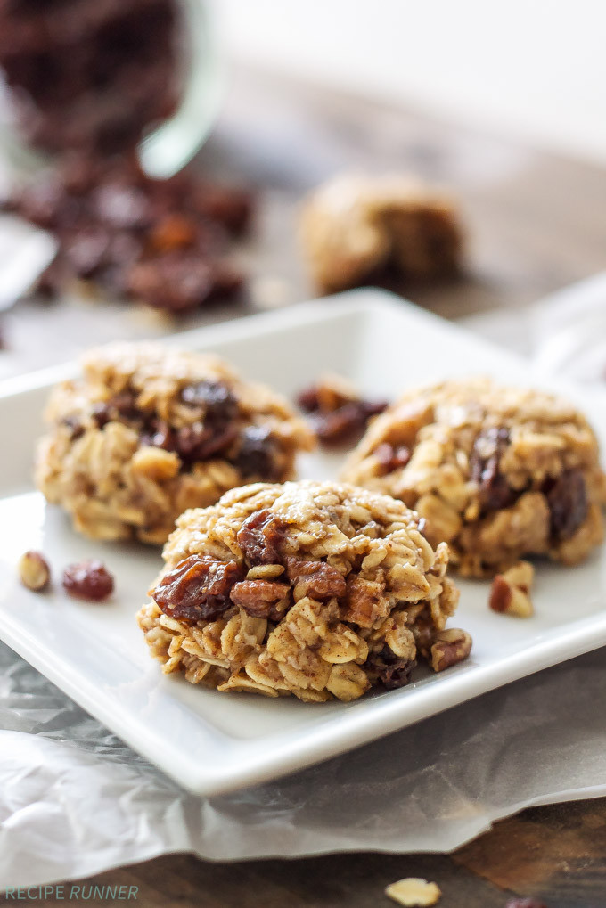 Oatmeal Raisin Cookies Healthy
 Healthy No Bake Oatmeal Raisin Cookies Recipe Runner