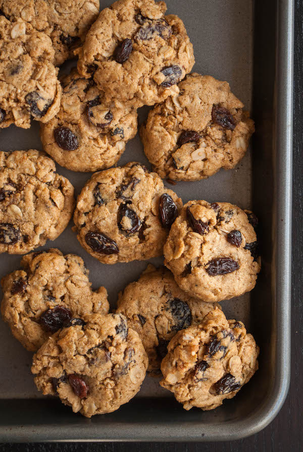 Oatmeal Raisin Cookies Recipe Healthy
 Healthy Oatmeal Raisin Cookies Fooduzzi