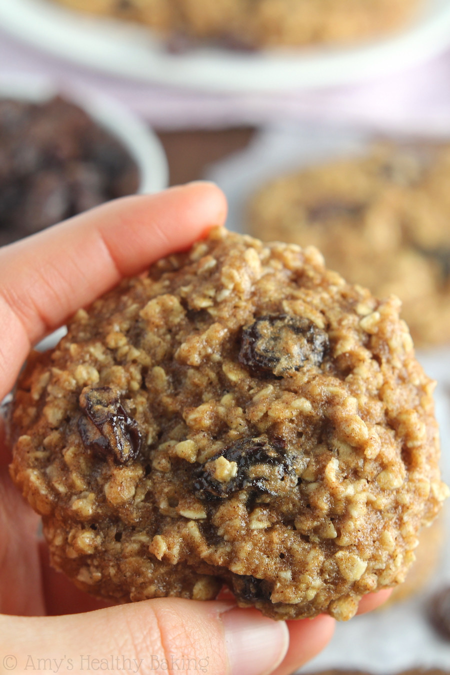 Oatmeal Raisin Cookies Recipe Healthy
 The Ultimate Healthy Soft & Chewy Oatmeal Raisin Cookies