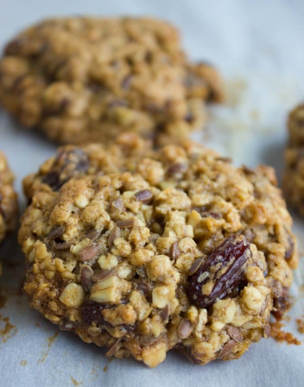 Oatmeal Raisin Cookies Recipe Healthy
 Healthy Oatmeal Raisin Cookies • Two Purple Figs