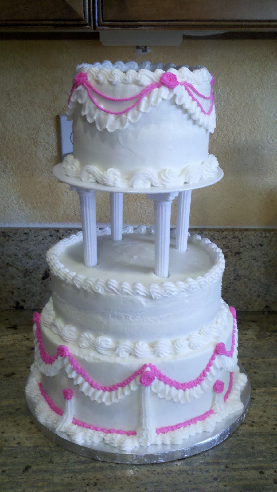 Old School Wedding Cakes
 Sweet Cakes Wedding Cake Old School