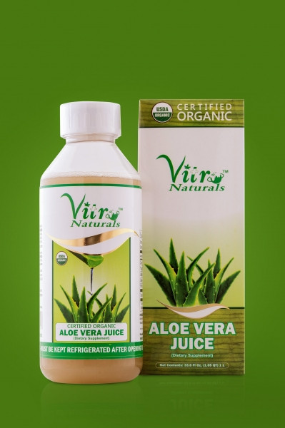 Organic Aloe Vera Juice
 Certified Organic Aloe vera juice