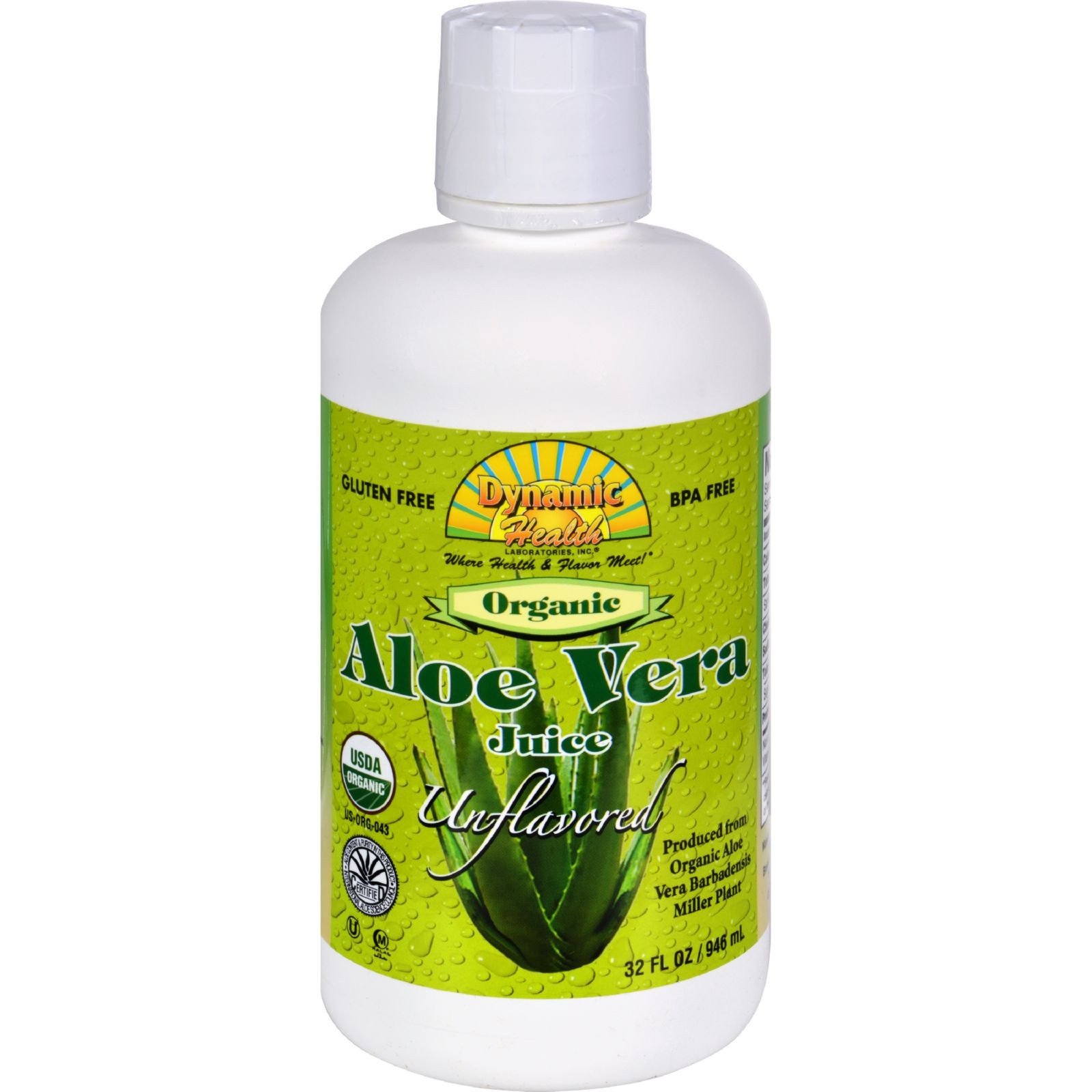 Organic Aloe Vera Juice
 Dynamic Health Organic Aloe Vera Juice 32 fl oz