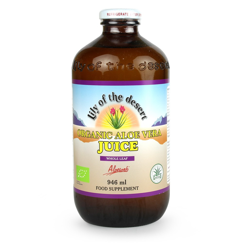 Organic Aloe Vera Juice
 Desire My Natural Healthy Hair Ingre nt