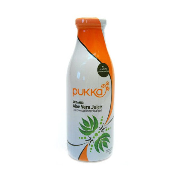 Organic Aloe Vera Juice
 Pukka Organic Aloe Vera Juice 500ml