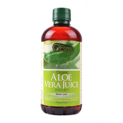 Organic Aloe Vera Juice
 O FOREST Organic Aloe Vera Juice 946ml