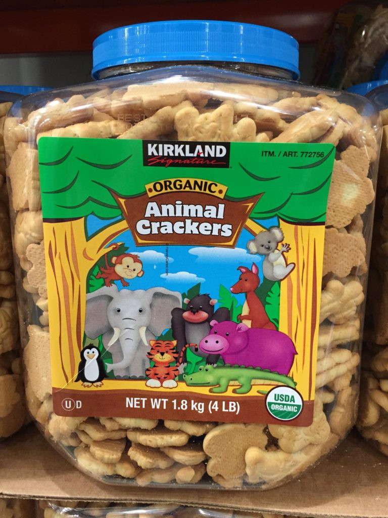 Organic Animal Crackers
 Kirkland Organic Animal Crackers