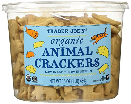 Organic Animal Crackers
 Trader Joes Organic Animal Crackers 16 Oz