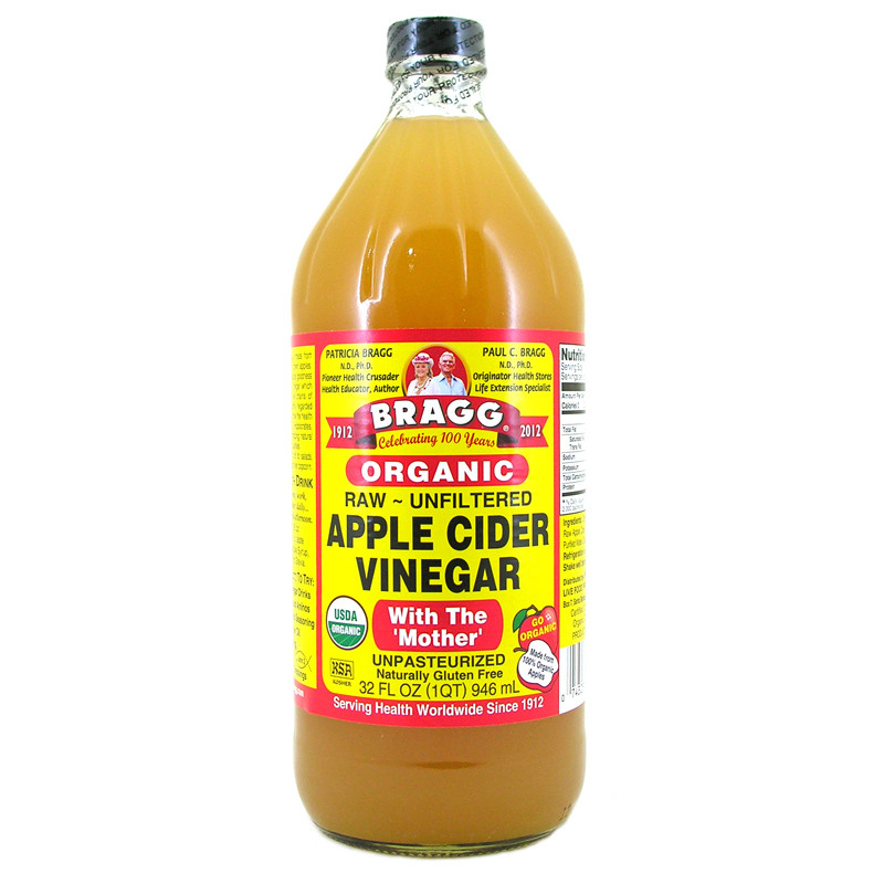Organic Apple Cider Vinegar
 Organic Raw Apple Cider Vinegar from Bragg