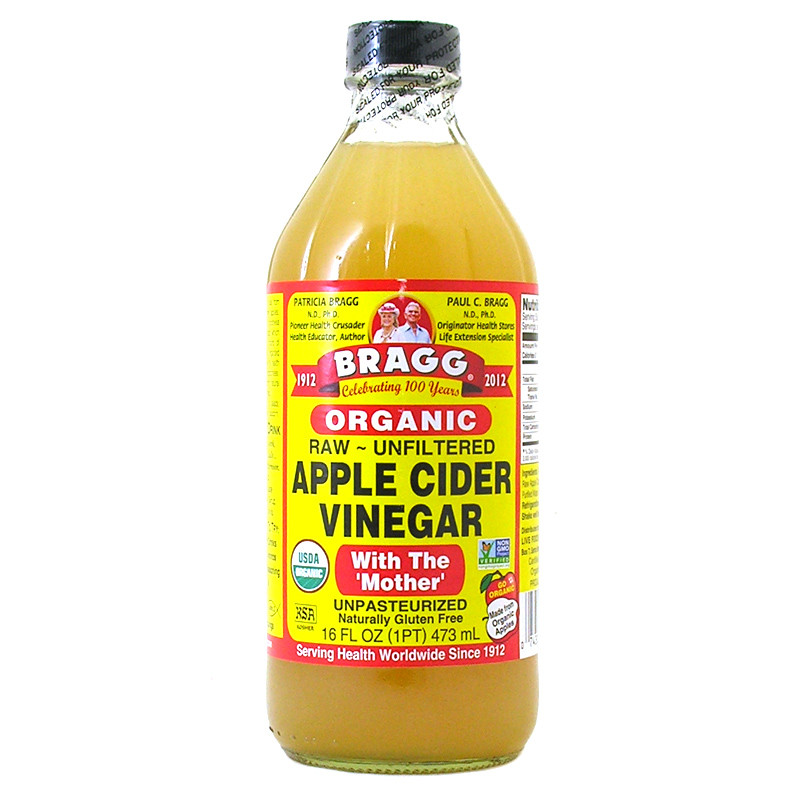 Organic Apple Cider Vinegar
 Organic Raw Apple Cider Vinegar from Bragg