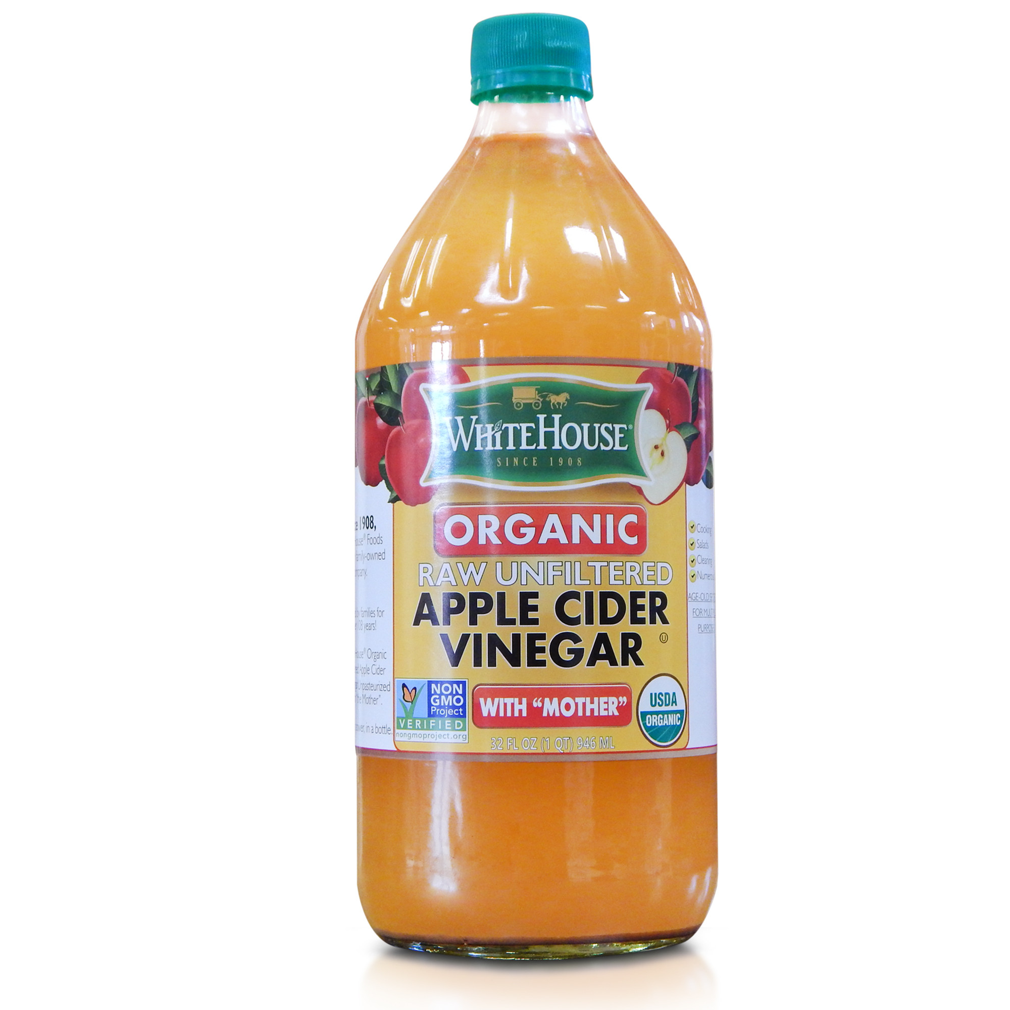 Organic Apple Cider Vinegar
 Organic Raw Unfiltered Apple Cider Vinegar White House