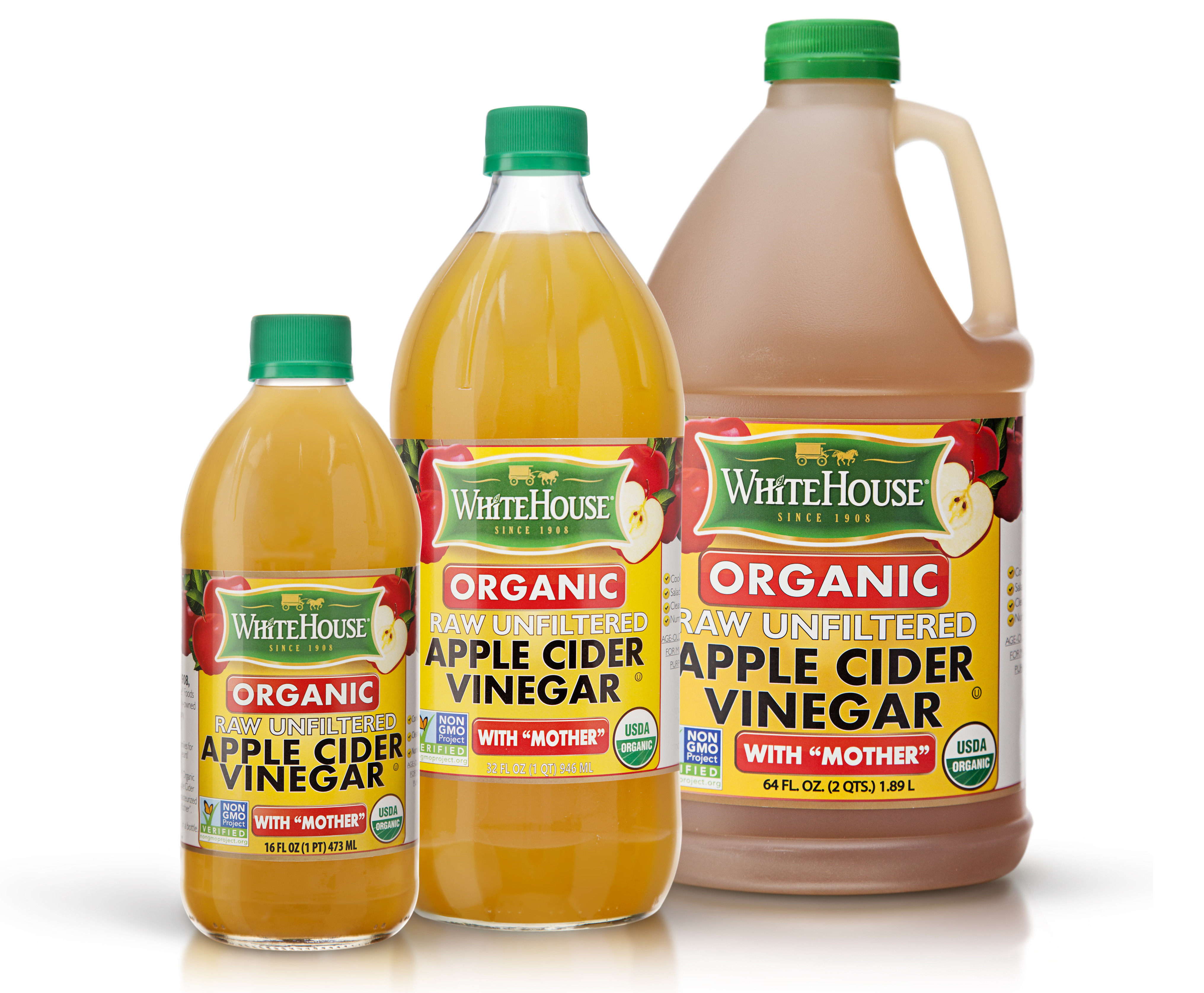 Organic Apple Cider Vinegar
 White House Organic Apple Cider Vinegar with Mother