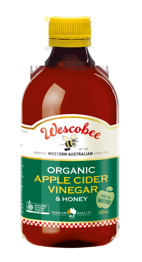 Organic Apple Cider Vinegar Recipes
 Wescobee Organic Apple Cider Vinegar and Honey 500ml