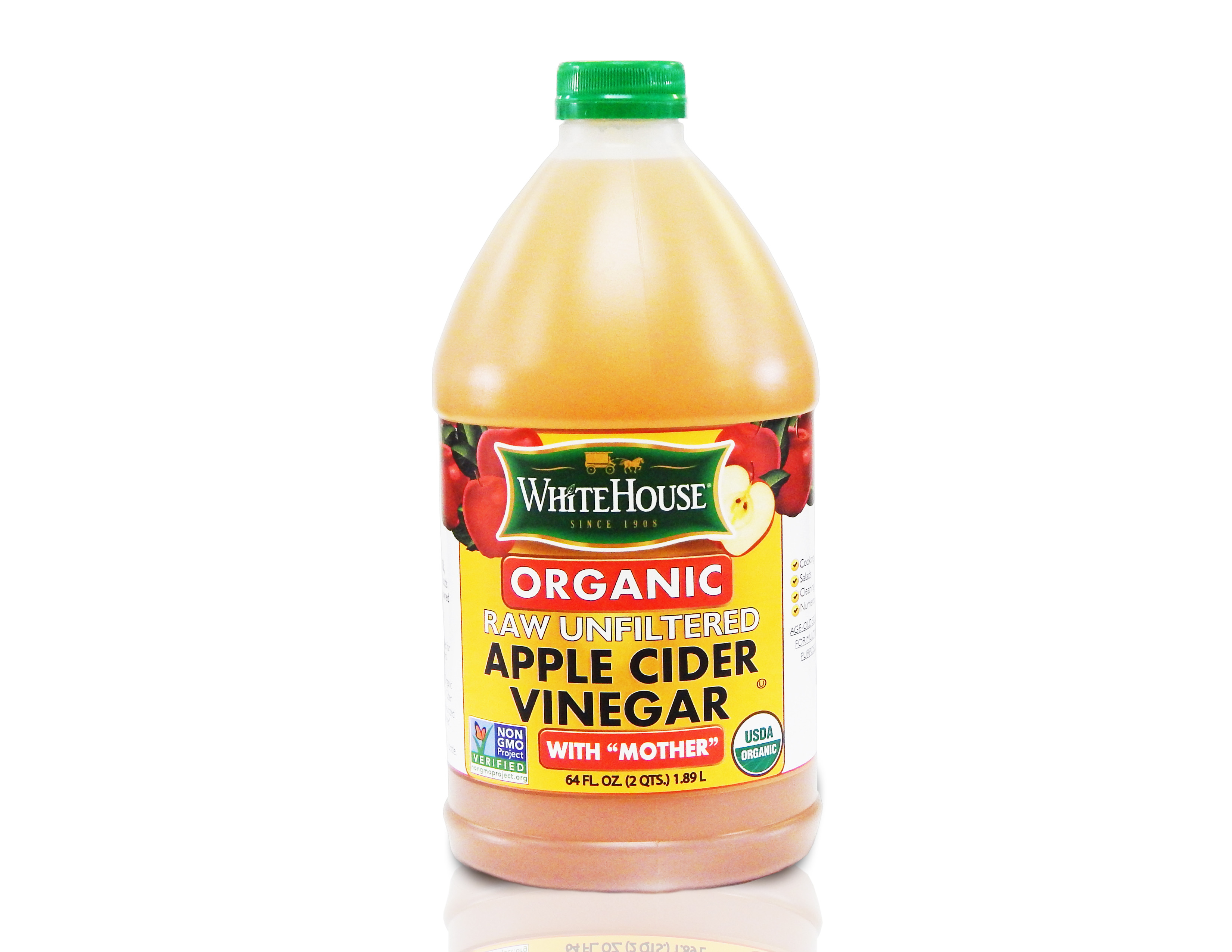 Organic Apple Cider Vinegar
 Organic Raw Unfiltered Apple Cider Vinegar White House