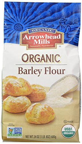 Organic Barley Flour
 Arrowhead Mills Organic Barley Flour 24 Ounce Pack of 6
