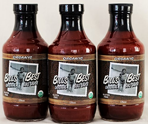 Organic Bbq Sauce
 Bill s Best Original Organic BBQ Sauce 3 Pack