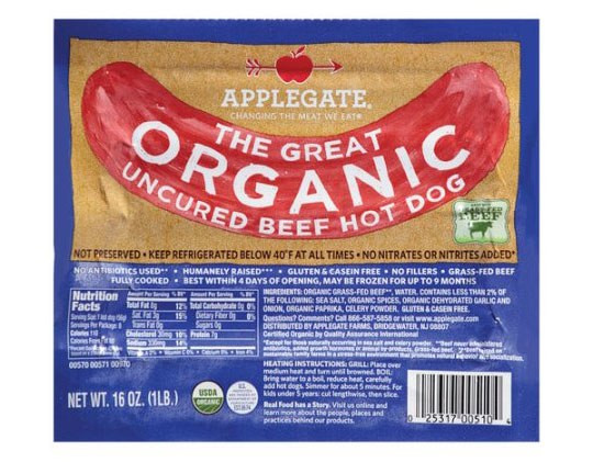 Organic Beef Hot Dogs
 The Best Supermarket Hot Dog Brand You Can Buy