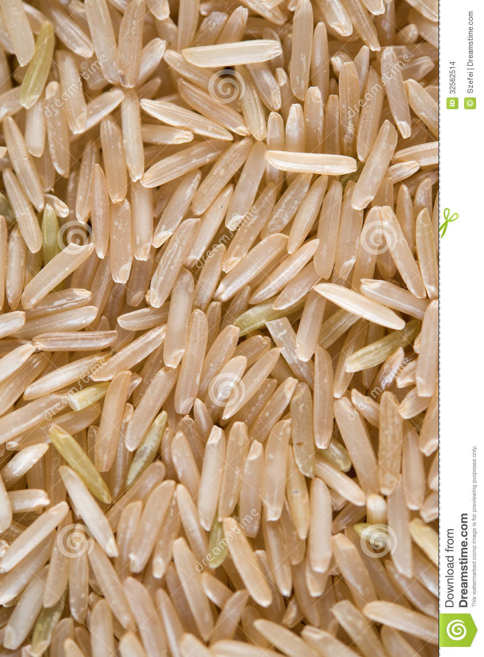 Organic Brown Basmati Rice
 Organic Basmati Brown Rice Stock Image