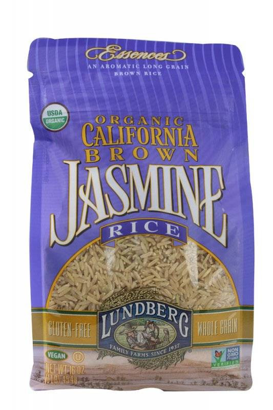 Organic Brown Jasmine Rice
 Lundberg Farms Organic California Brown Jasmine Rice 1 lb